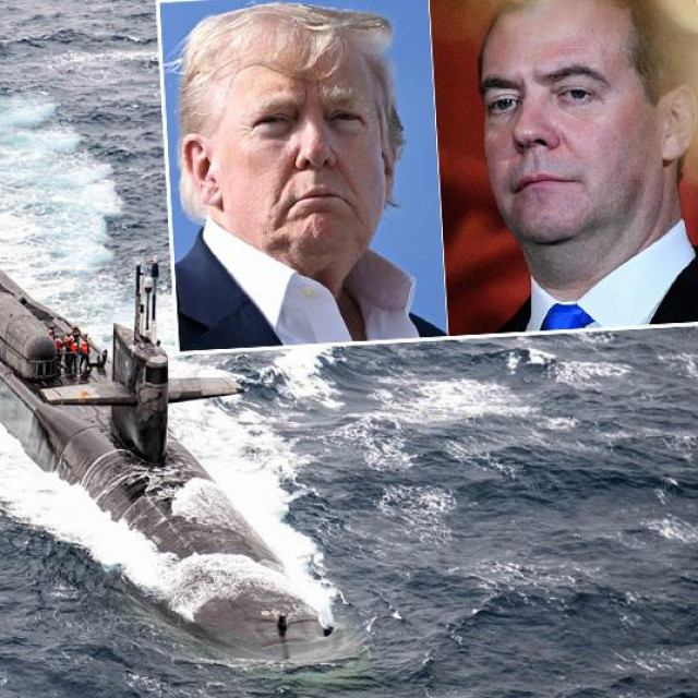 Nuklearna podmornica klase Ohio, Donald Trump i Dmitrij Medvedev