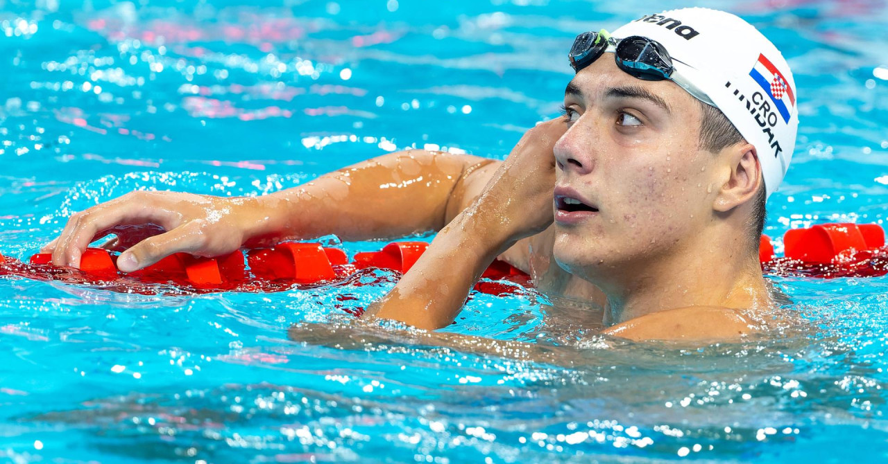 Hrvatska moška štafeta na svetovnem prvenstvu v plavanju v Singapurju osvojila 18. mesto
