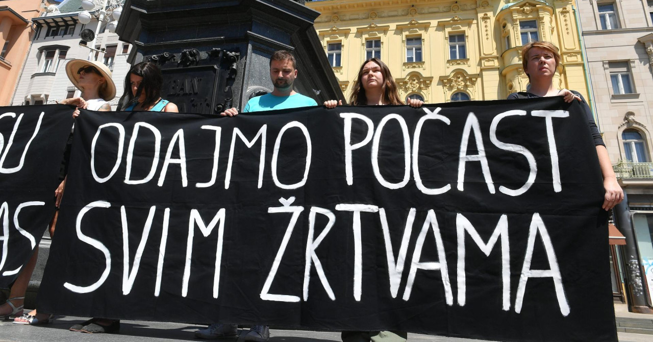 Prosvjed u Zagrebu povodom godišnjice Oluje: ‘Zločini nad srpskim civilima i politika etničkog čišćenja su odgovornost Hrvatske‘