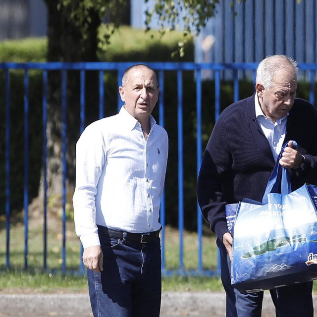 Ivo Sanader i odvjetnik Dragan Crnković