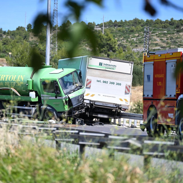 Prometna nesreća na ulazu u Šibenik
