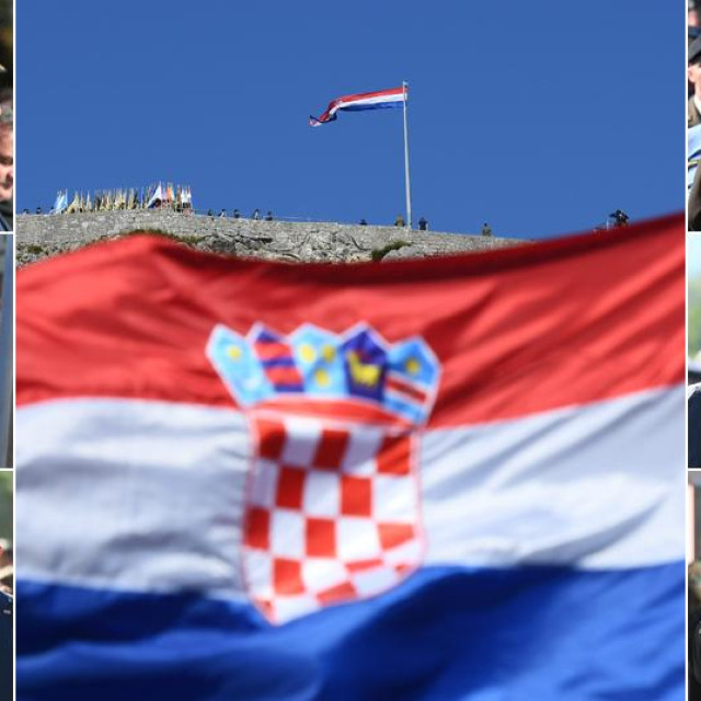 Prizori iz Knina tijekom obilježavanja 30. obljetnice Oluje