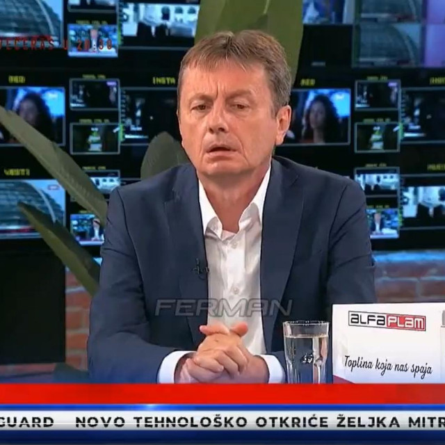 Glišiću je pozlilo u programu Pink TV-a