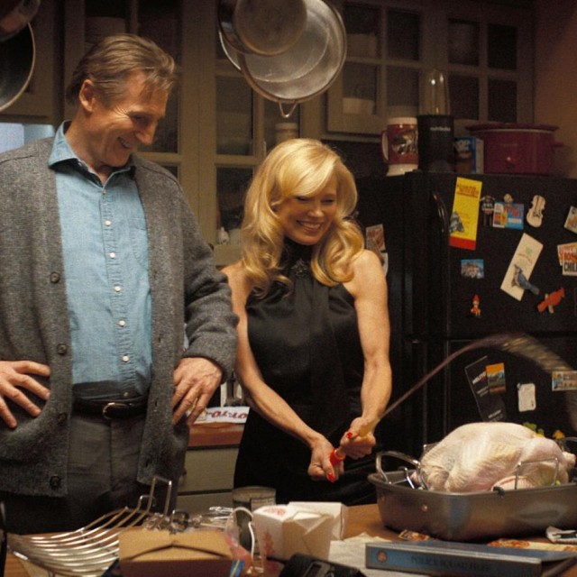 THE NAKED GUN, from left: Liam Neeson, Pamela Anderson, 2025. ? Paramount Pictures/courtesy Everett Collection