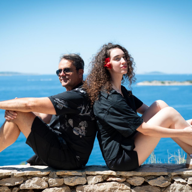 Đani i Lara Stipaničev u Tribunju