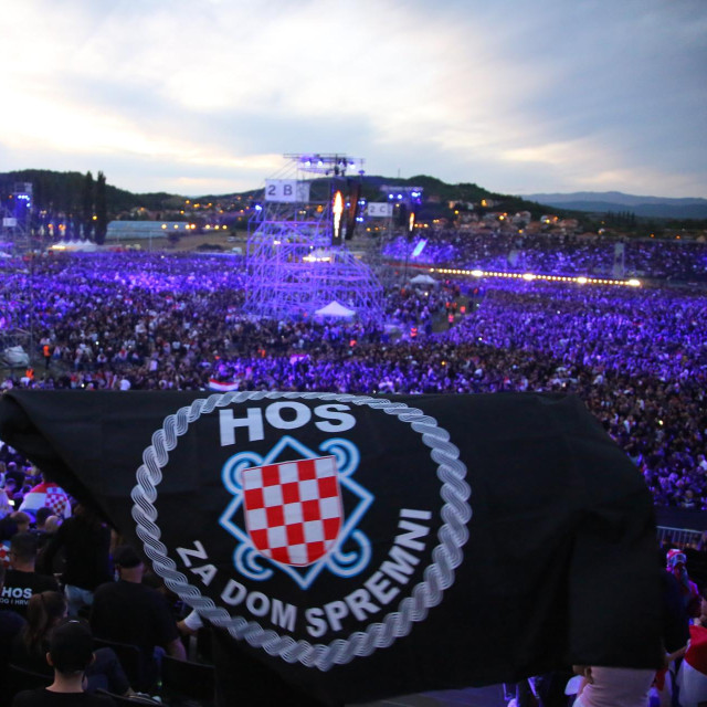 Koncert Marka Perkovića Thompsona u Sinju