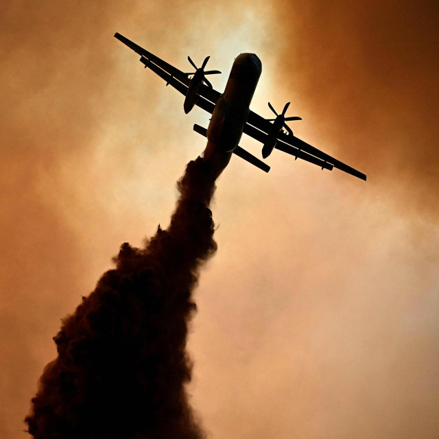 Požar u blizini Saint-Laurent-de-la-Cabrerissea