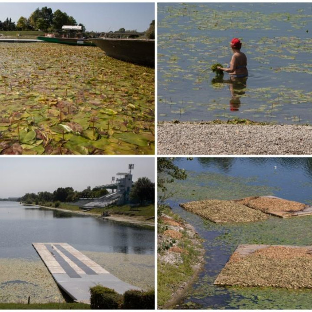 Jarun već danima izgleda zapušteno, ali ispravan je za kupanje
