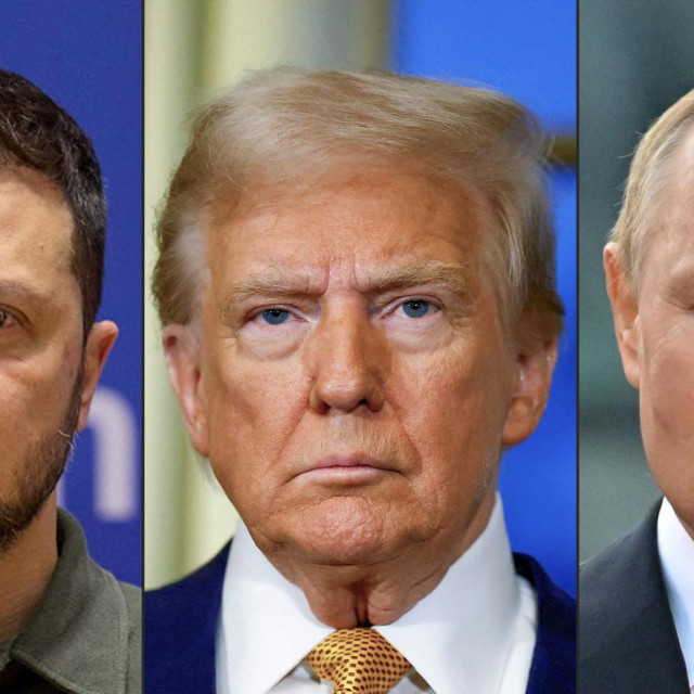 Volodimir Zelenski; Donald Trump; Vladimir Putin