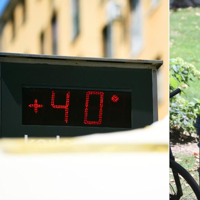 Temperature bi ovih dana u nekim mjestima mogle ići i do 40 stupnjeva