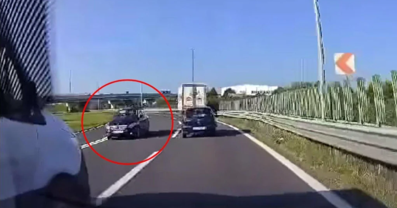 Automobil na A1 vozio u suprotnom smjeru, jedva izbjegnut frontalni sudar. Pogledajte dramatičnu snimku