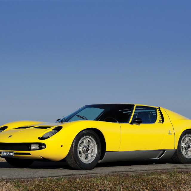 Lamborghini Miura, ilustracija