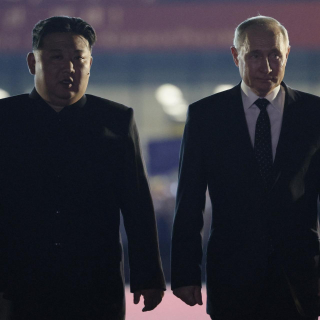 Kim Jong Un i Vladimir Putin