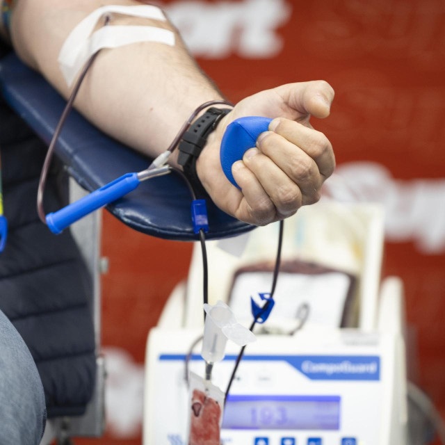 Darivanje krvi, ilustracija