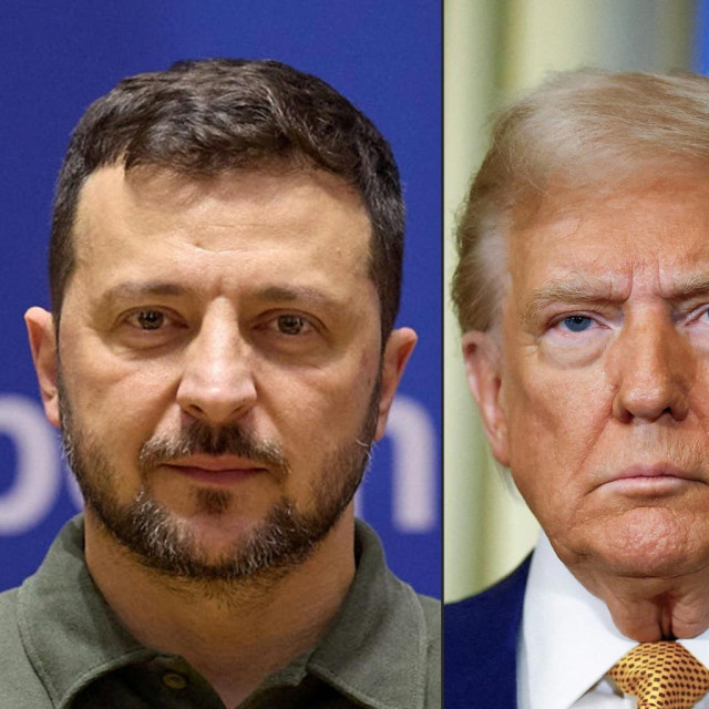Volodimir Zelenski, Donald Trump, Vladimir Putin