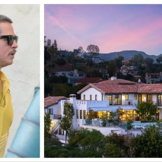 Brad Pitt i njegova vila u Hollywoodu