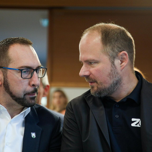 Tomislav Tomašević i Luka Korlaet