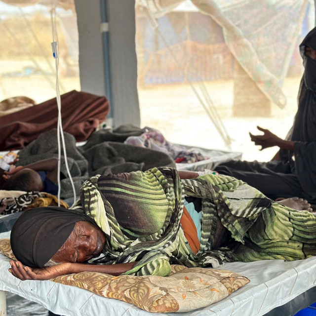Pacijenti s kolerom u Sudanu