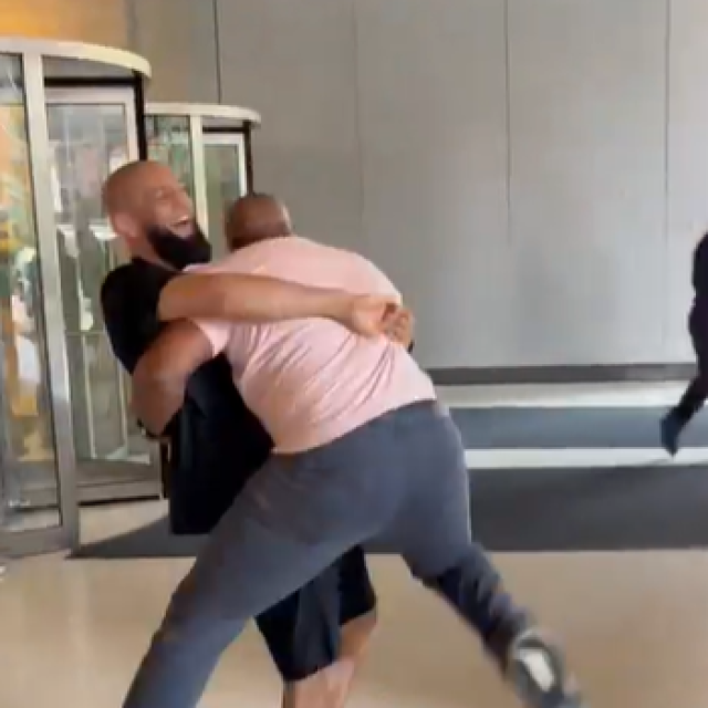 Hamzat Čimaev i Daniel Cormier