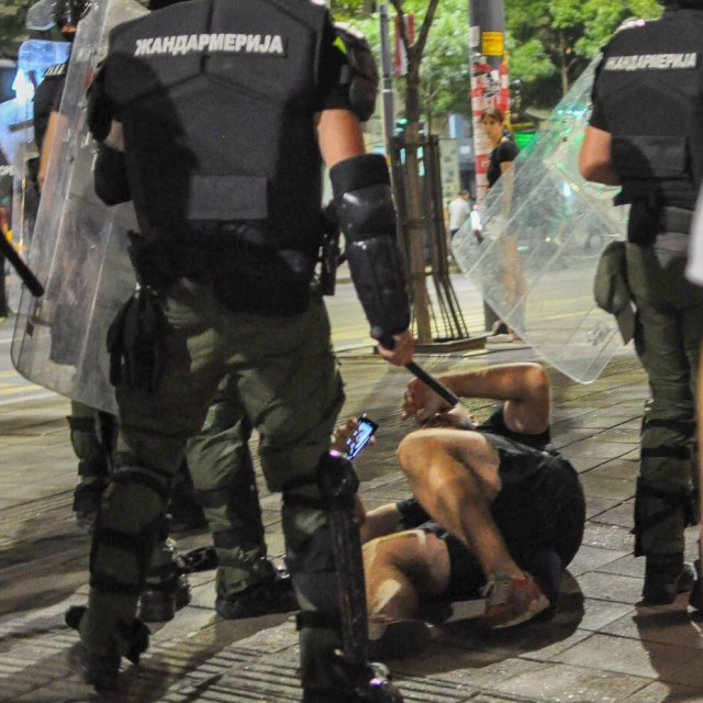 Prosvjed u Novom Sadu