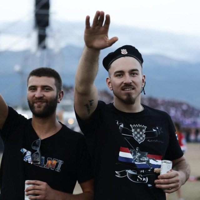 Arhivska fotografija, prizori iz Sinja uoči koncerta M.P. Thompsona