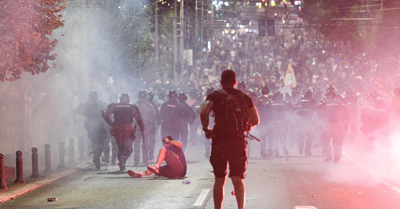 Hrvat koji je uhićen u Beogradu vratio se u Hrvatsku. U prosvjedima uopće nije sudjelovao