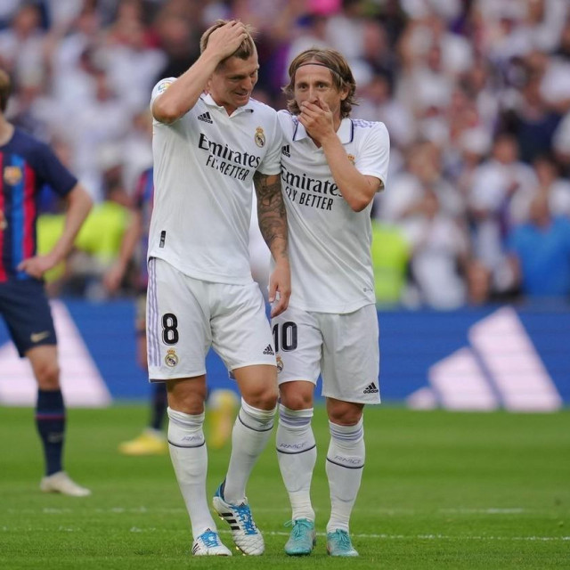 Luka Modrić i Toni Kroos