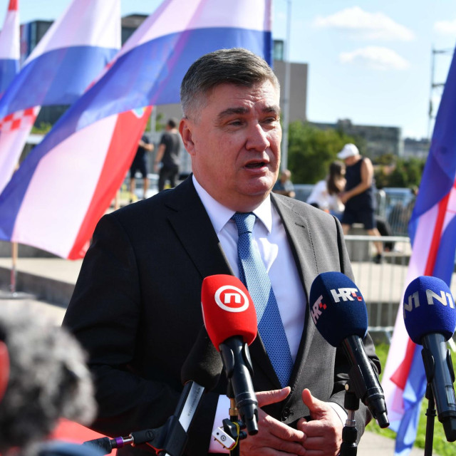 Predsjednik RH Zoran Milanović