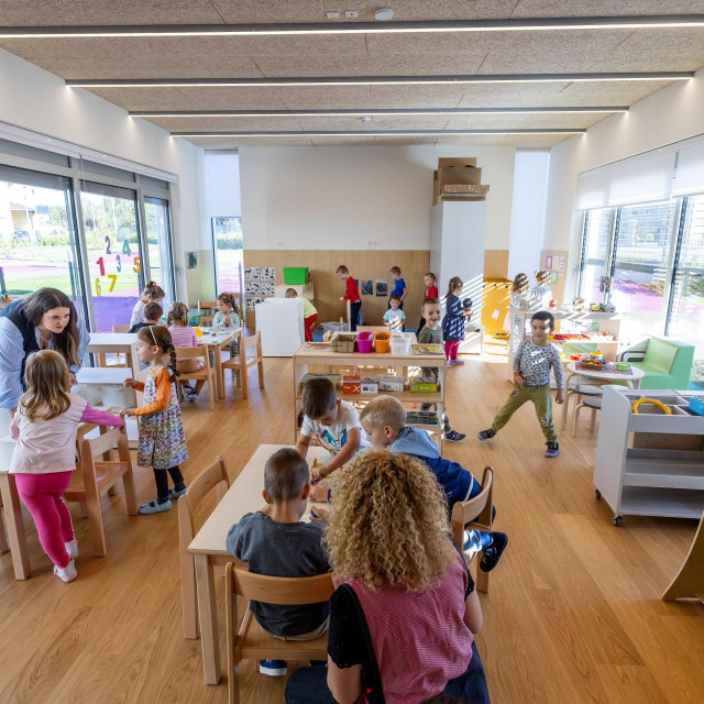 Sesvetski Kraljevec, 091024. Djecji vrtic Tockica. Na fotografiji: djecji vrtic Tockica.