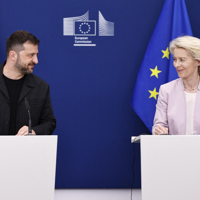 Ursula Von der Leyen i Volodimir Zelenski
