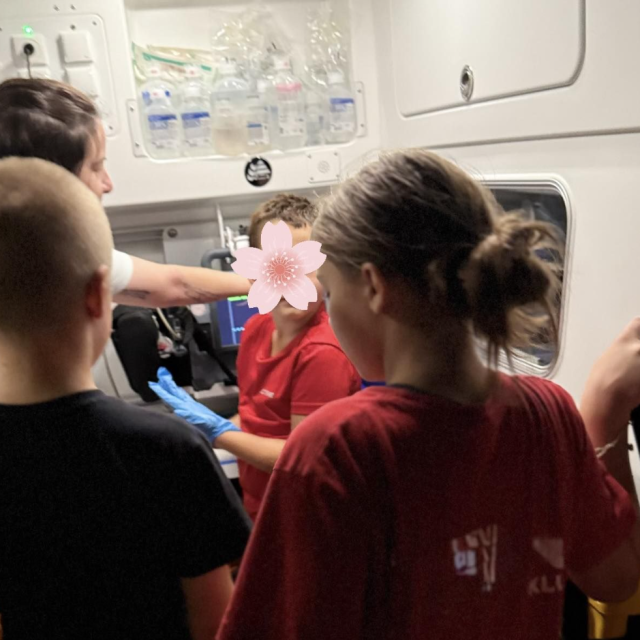 Intervencija Hitne pomoći na dječjem rođendanu