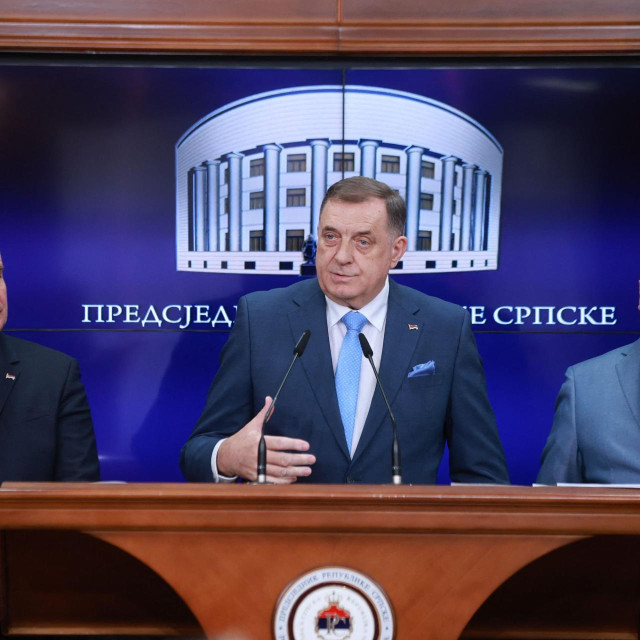 Milorad Dodik, Radovan Višković, Nenad Stevandić