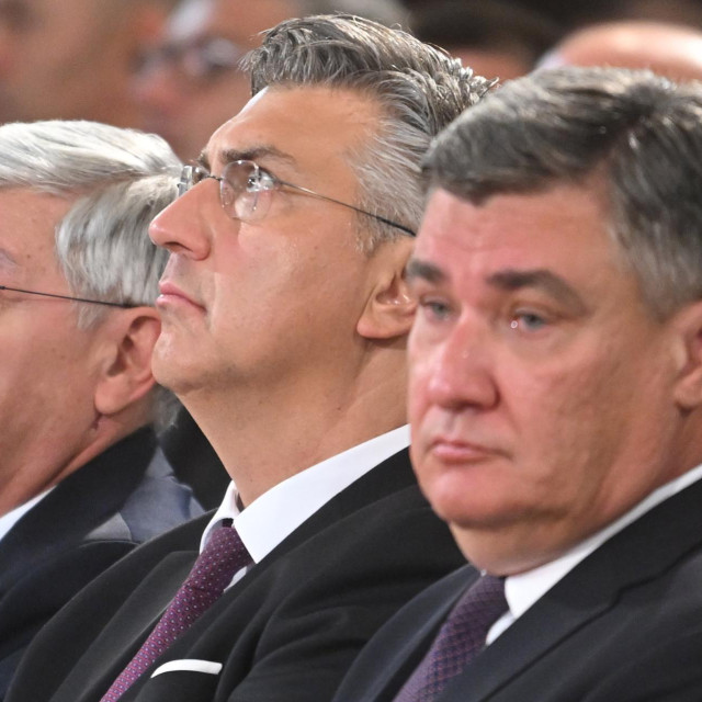 Andrej Plenković i Zoran Milanović