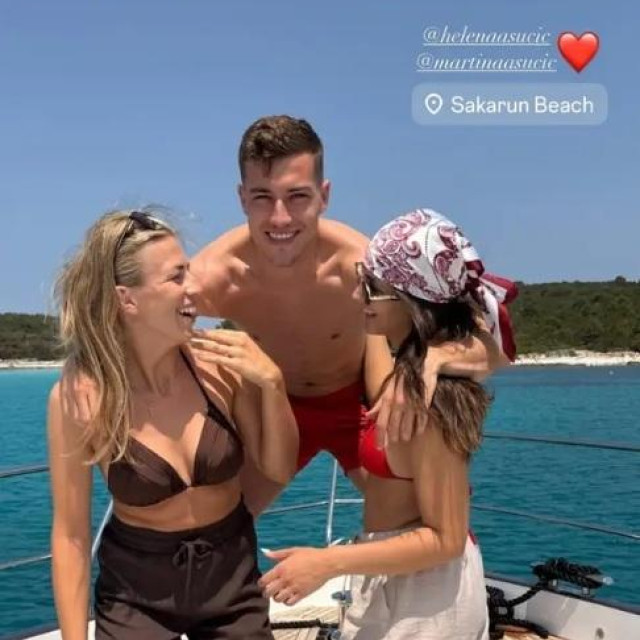 Luka Sučić i sestre