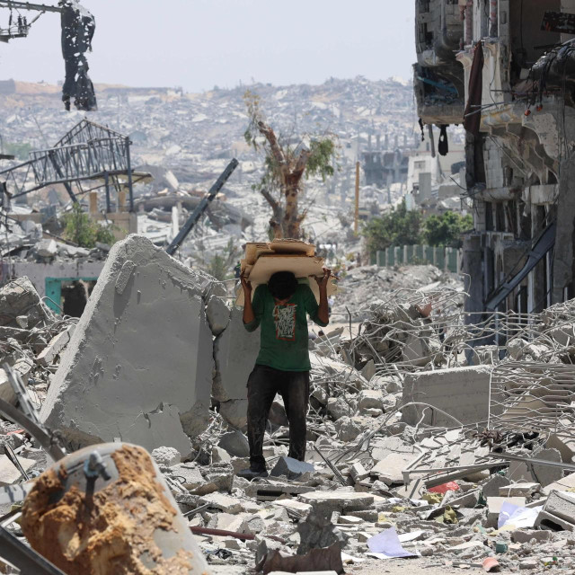 Prizor iz uništenog Gaza Cityja