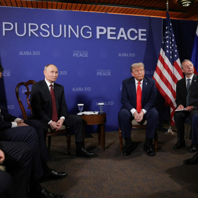 Donald Trump, Vladimir Putin, Sergej Lavrov i Marco Rubio 