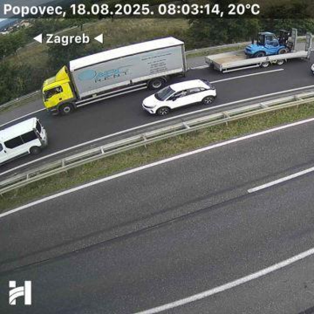 Gužva kod Popovca na A4
