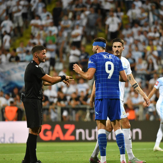 Rijeka - Dinamo: sudac Patrik Kolarić, Dion Drena Beljo i Stjepan Radeljić