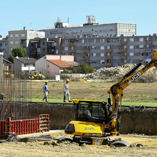 Radovi na rekonstrukciji stadiona u Kranjčevićevoj ulici