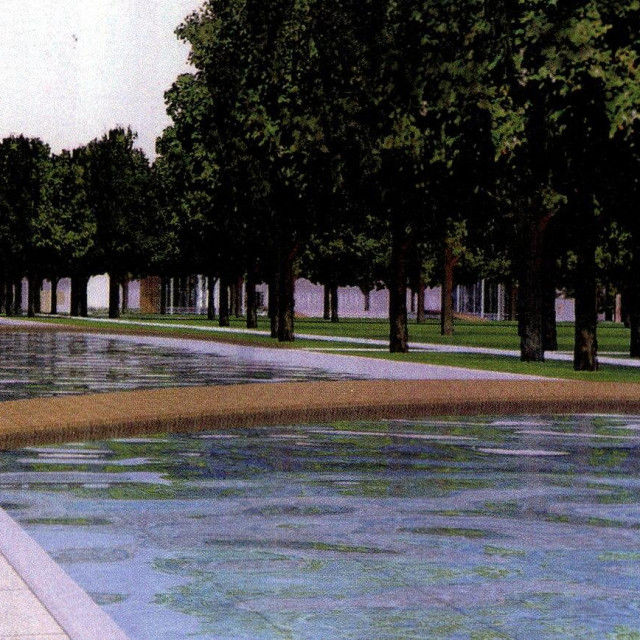 Rad Nenada Fabijanića za Trg Franje Tuđmana