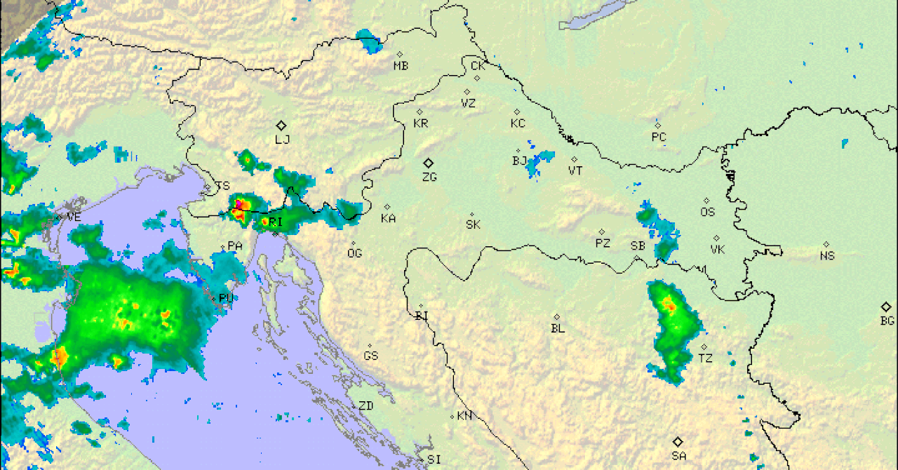 DHMZ za jednu regiju izdao crveni meteoalarm, nevrijeme se približava Hrvatskoj: Pogledajte radar