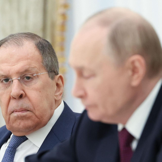 Sergj Lavrov i Vladimir Putin