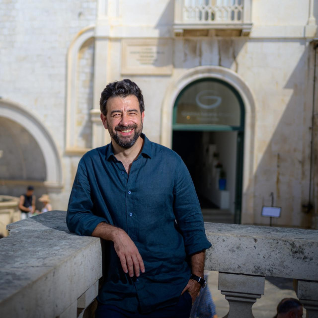 Specijal Glorija Dubrovnik, 080825. Glumac Janko Popovic Volaric.