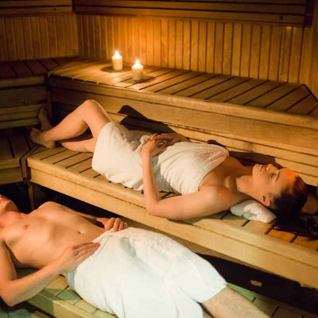 Sauna, ilustracija