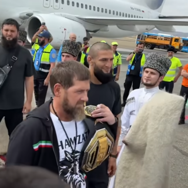 Hamzat Čimaev i Ramzan Kadirov