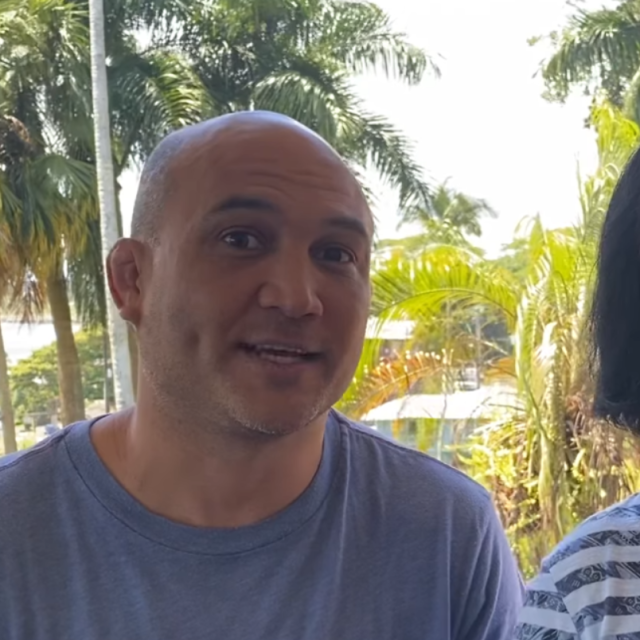 BJ Penn i Lorraine Shin