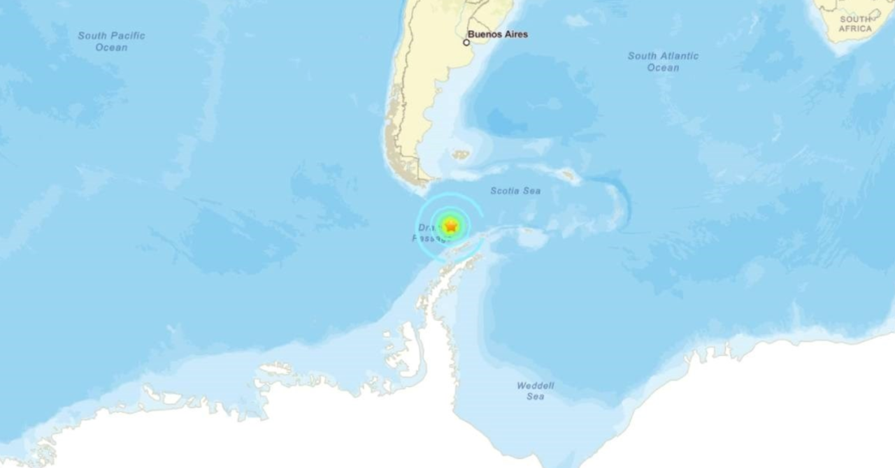 Potres magnitude 7,5 pogodio je Drakeov prolaz, Čile izdao upozorenje na tsunami