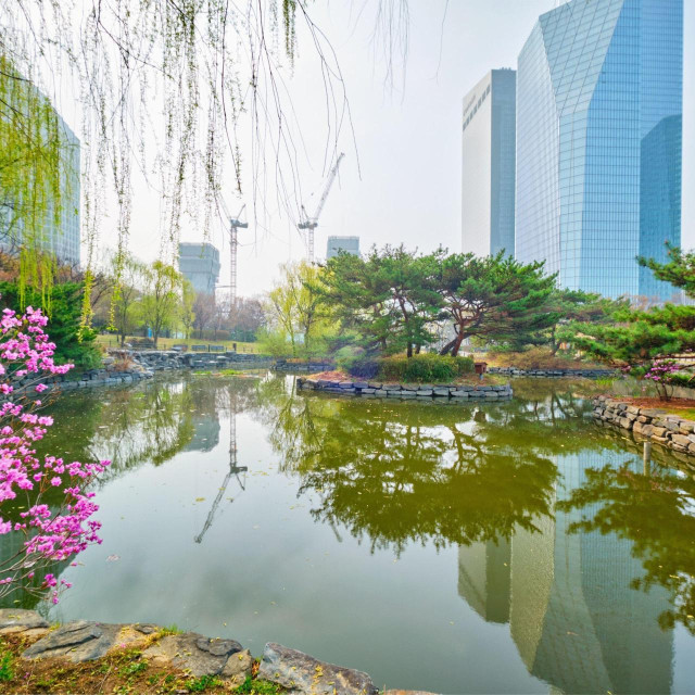 Yeouido Park, Seul, Južna Koreja