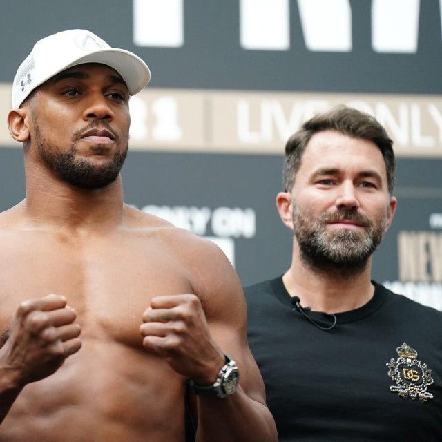 Anthony Joshua i Eddie Hearn