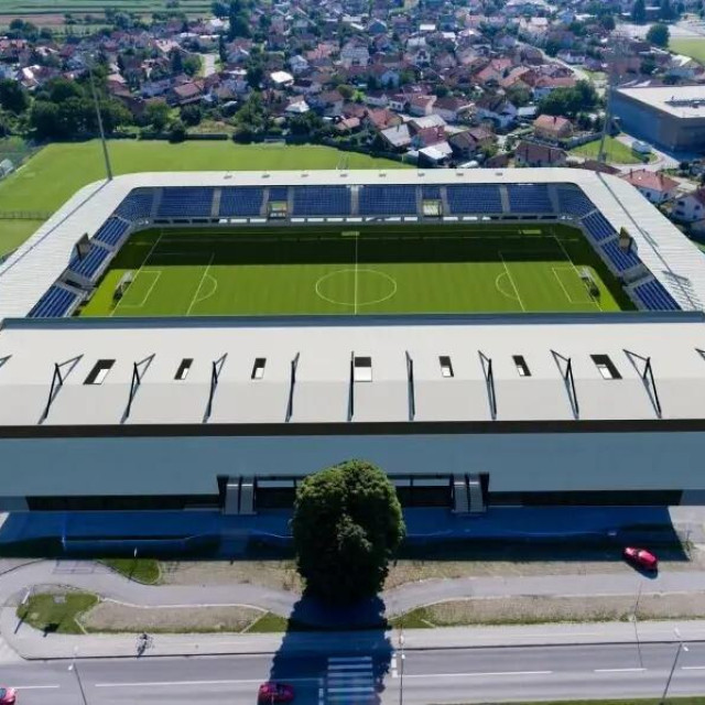 Idejni projekt novog Gradskog stadiona ‘Ivan Kušek - Apaš‘